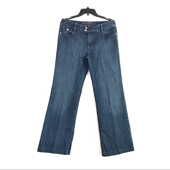 Eddie Bauer Denim - EDDIEBAUER  curvy women’s jeans sz 8